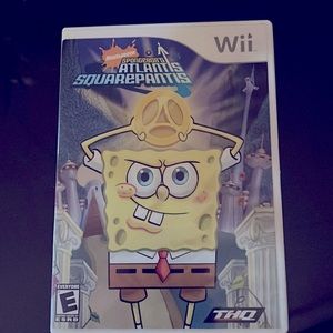 Wii Atlantis SquarePants Wii Nintendo Game